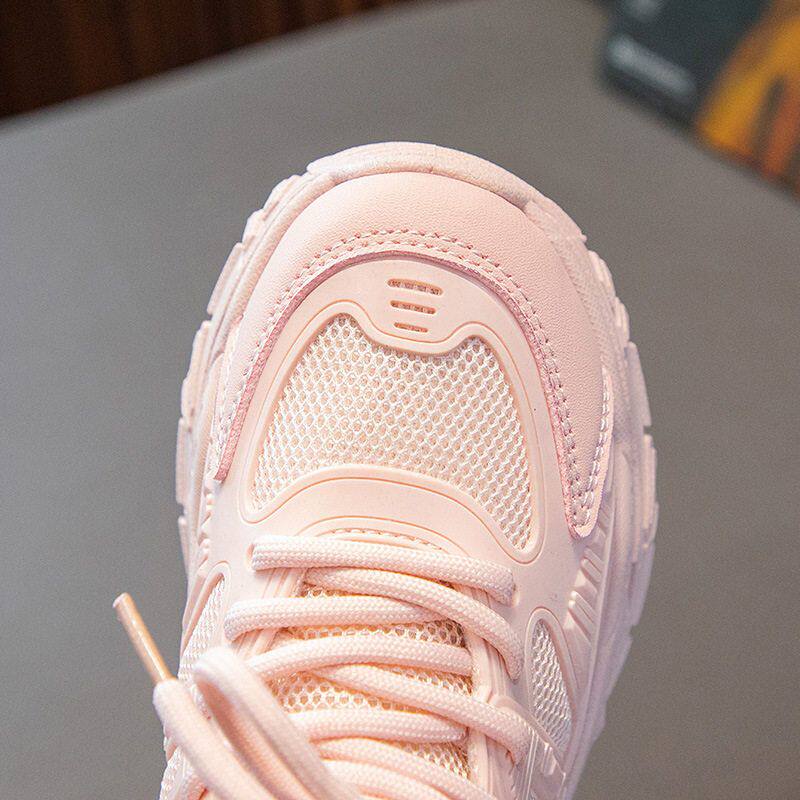 新款2025男童儿童童鞋运动鞋女透气小女孩网面防滑跑步鞋鞋子春款