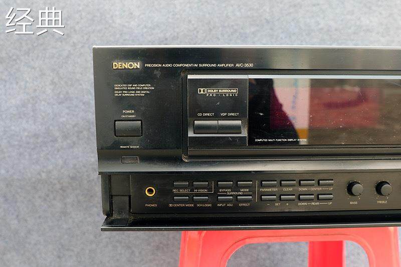 二手原装进口日本天龙avc-3530家用5.1声道的功放机家庭影院音响
