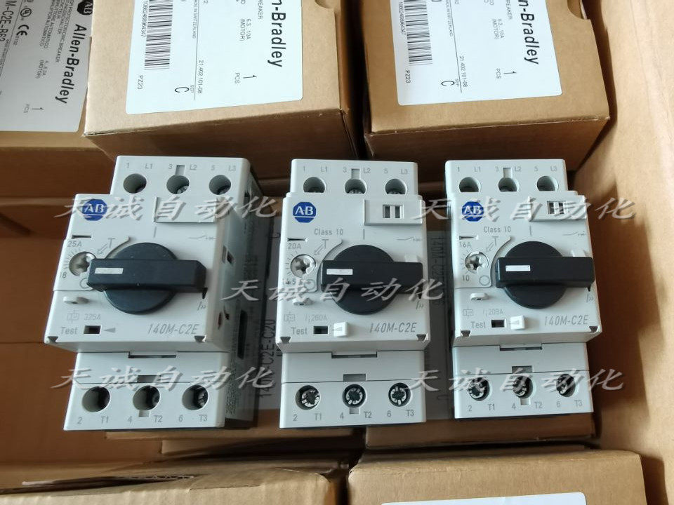 allenbradley电机保护器140m-c2e-c10 6.3-10-16a14.5-20/18-25a