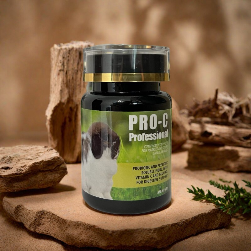 ProC专业龙猫益生菌粉兔子荷兰猪超帮你壮调理肠胃软便秘胀气50g