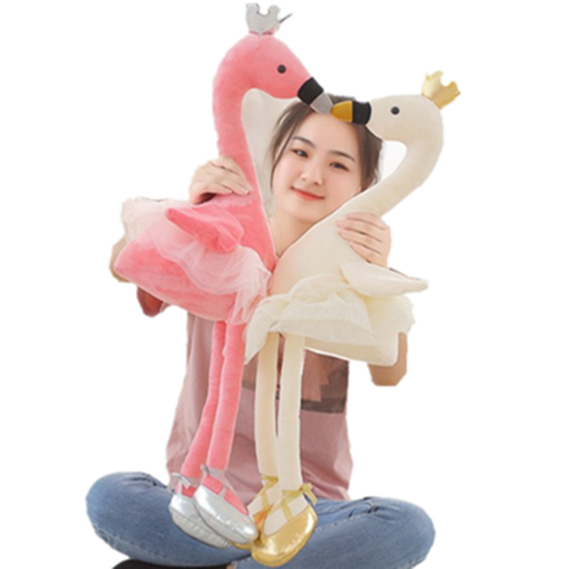 ins小天鹅芭蕾舞儿童孩毛绒玩具