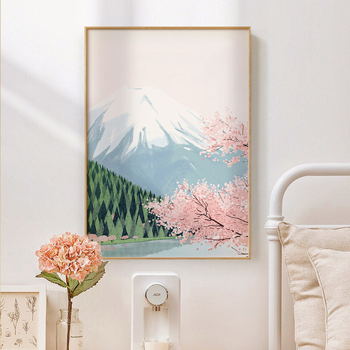 墙蛙ins沙发卧室床头客厅装饰画