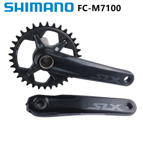 SHIMANO SLX M7100曲柄牙盘山地自行车170mm 175mm 32t34t36t38t