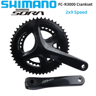 SHIMANO禧玛诺R3000牙盘折叠车公路车9速变速