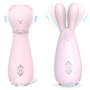 女用兔子熊隐蔽式骨盆修复震动仪