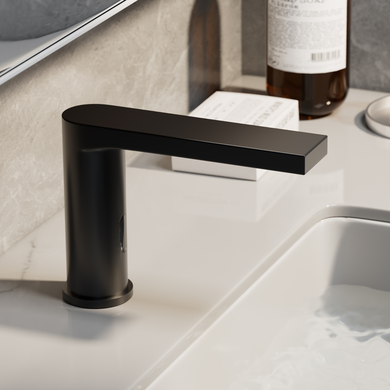 全铜智能感应水龙头全自动单冷热