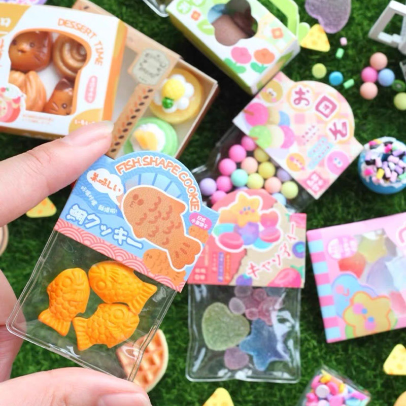 手工diy迷你手作食玩仿真超市小物品零食甜品微缩模型6玩具女孩子