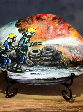 石头画手工制作非遗技艺