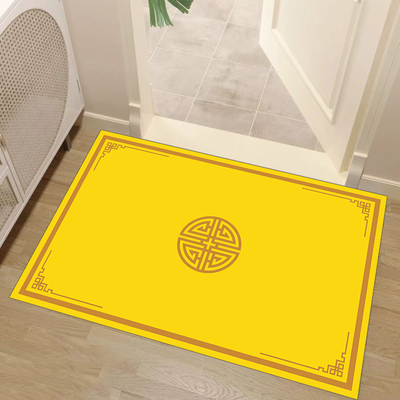 金色地垫2025新款入户门地垫PVC皮革脚垫免洗可擦拭耐脏可裁剪