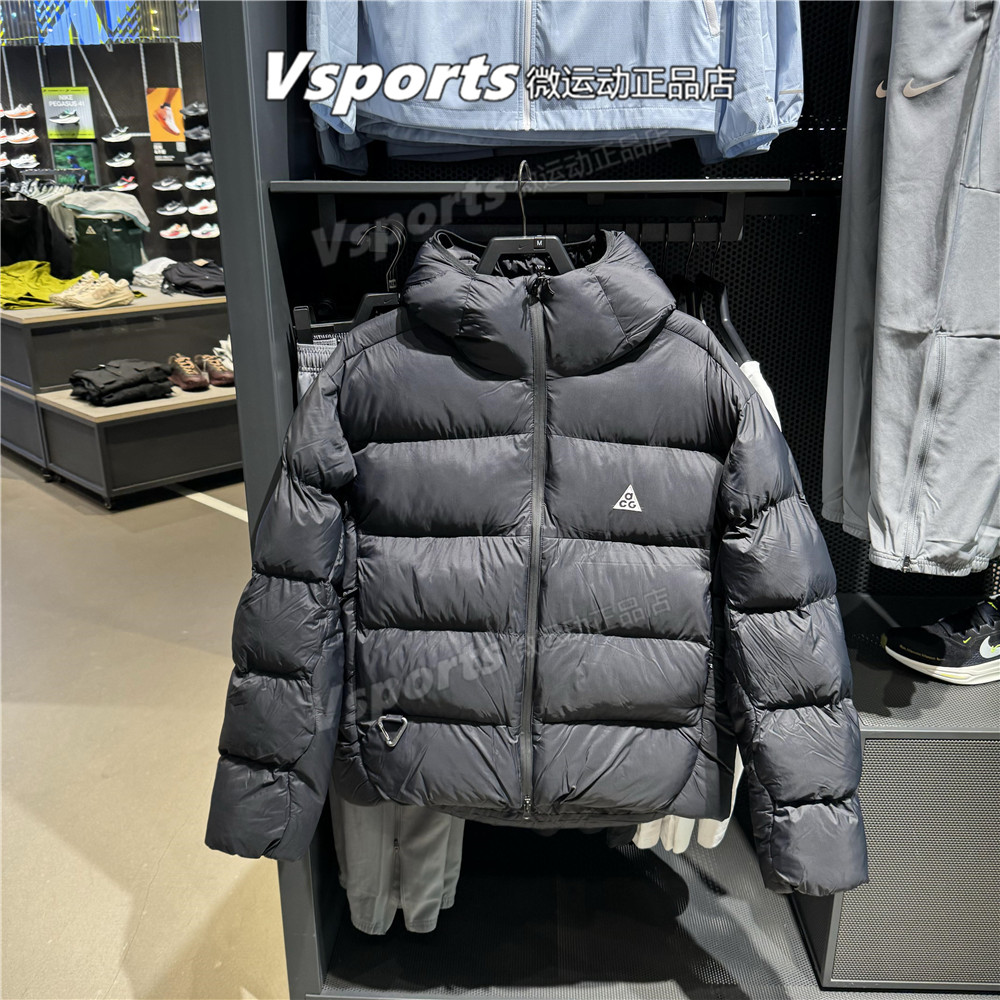 正品耐克ACG棉衣外套男子2024秋冬季防风保暖棉服夹克 FV8911-010
