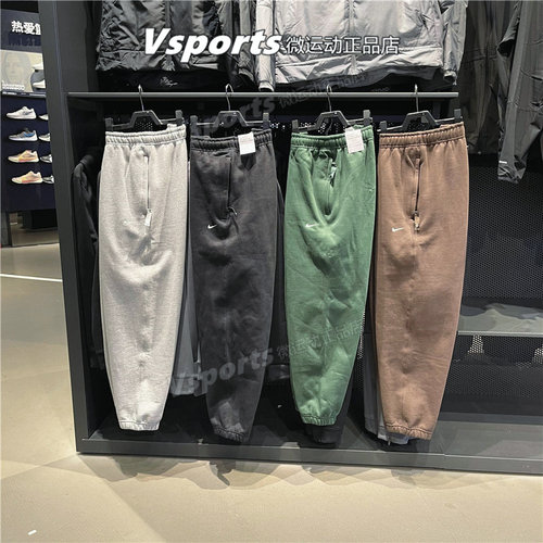 男裤Nike/耐克长裤宽松加厚