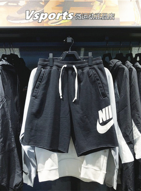 正品NIKE耐克短裤男裤子2023夏季新款运动休闲五分裤男AR2376-010