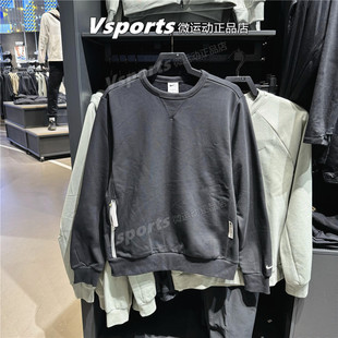 黑色IB1870 篮球运动加绒圆领套头衫 010 春季 耐克卫衣男子2025新款