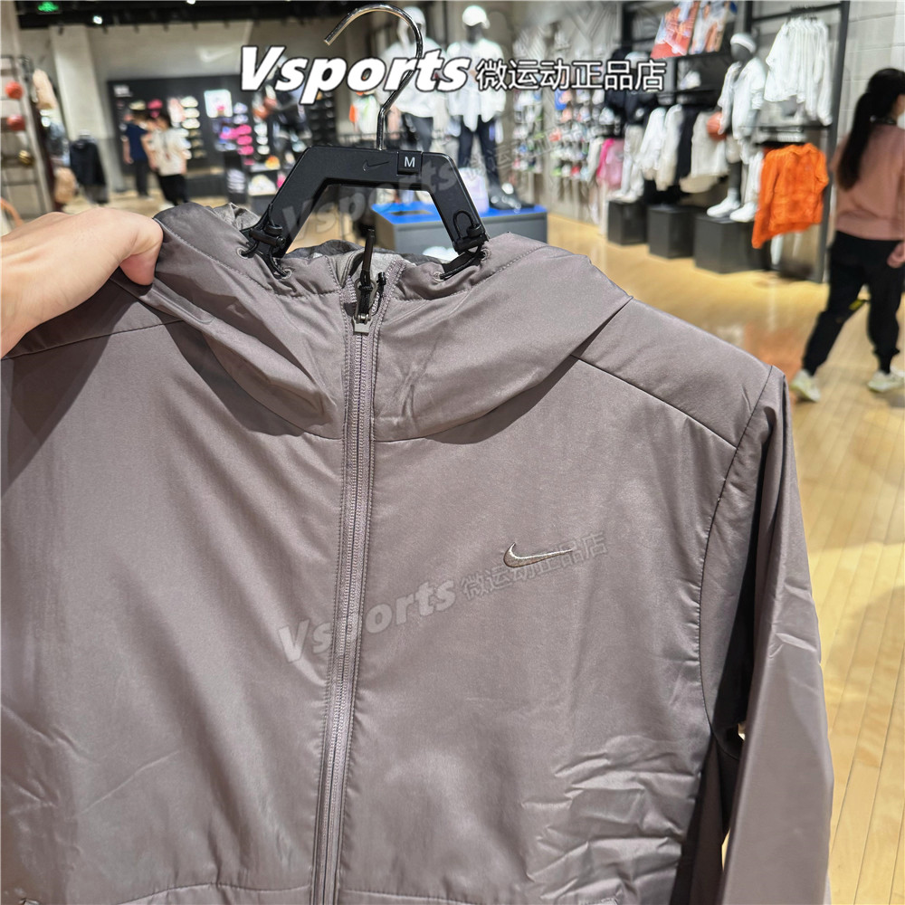 正品耐克棉衣外套男上衣2025秋冬防风棉服连帽夹克FB7545-010-289