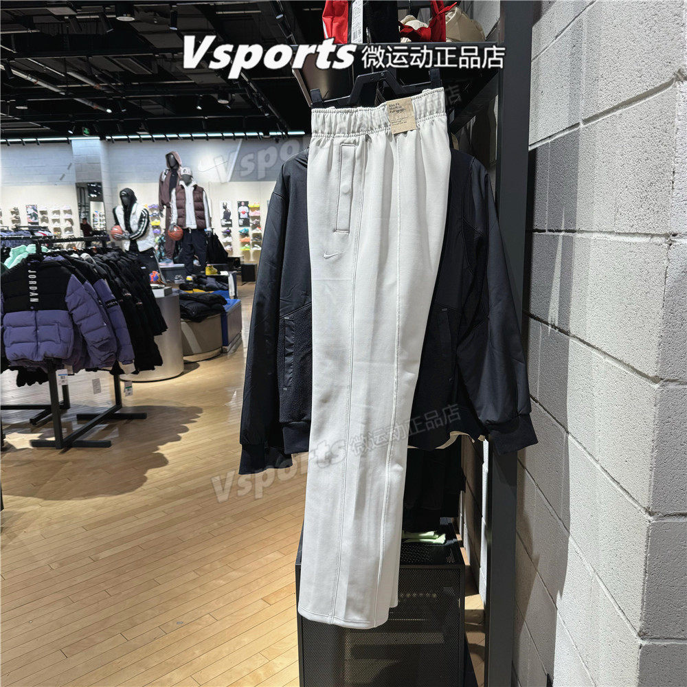 专柜正品耐克女裤子2026新款运动休闲简洁纯色微喇长裤HJ1017-072