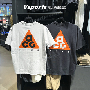 正品耐克t恤男子夏季运动ACG户外宽松背后图案短袖HJ0799-121-010