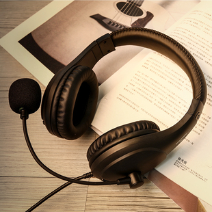 硕韵D97英语听力E听说高考耳麦 中考托福网课录音USB降噪耳机带麦