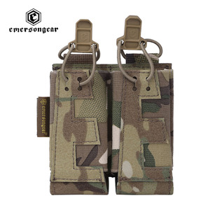 爱默生新品 V边双联手枪弹夹套9mm夹套袋考度拉MC附件包