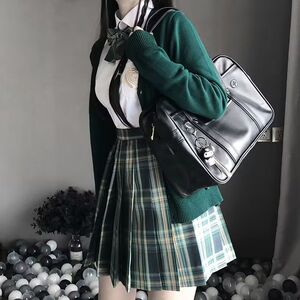 森林来信jk制服正版格裙日系百褶裙a字高腰学院风半身短裙女春夏