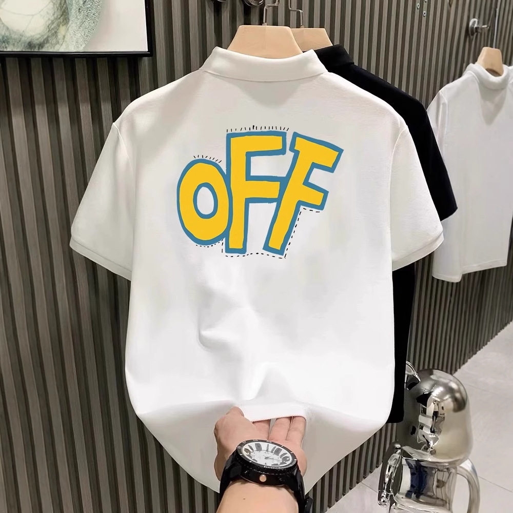凉感POLO衫男夏季美式潮牌