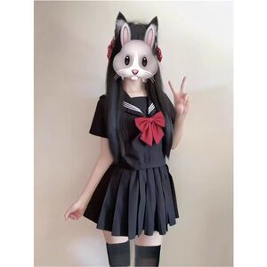 正版水手服套装JK制服日系学院风穿搭JK学生校服长袖短袖百搭JK裙