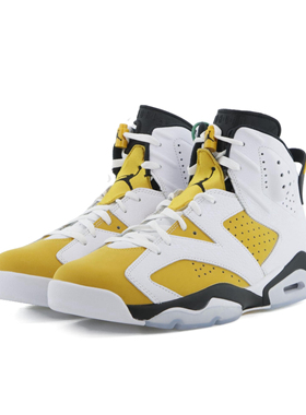 Air JORDAN AJ6白黄色男子运动鞋缓震复古篮球鞋CT8529-170