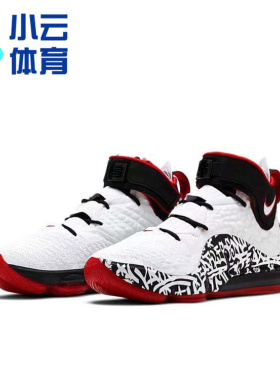 耐克Nike LEBRON 17 LBJ詹姆斯17代黑白男子篮球鞋CT6052-100
