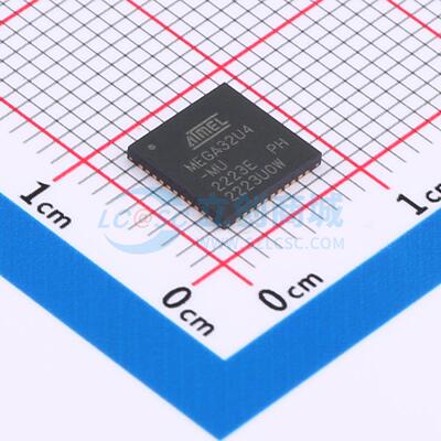 ATMEGA32U4-MU VQFN-44-EP(7x7) 单片机(MCU/MPU/SOC) 全新原装