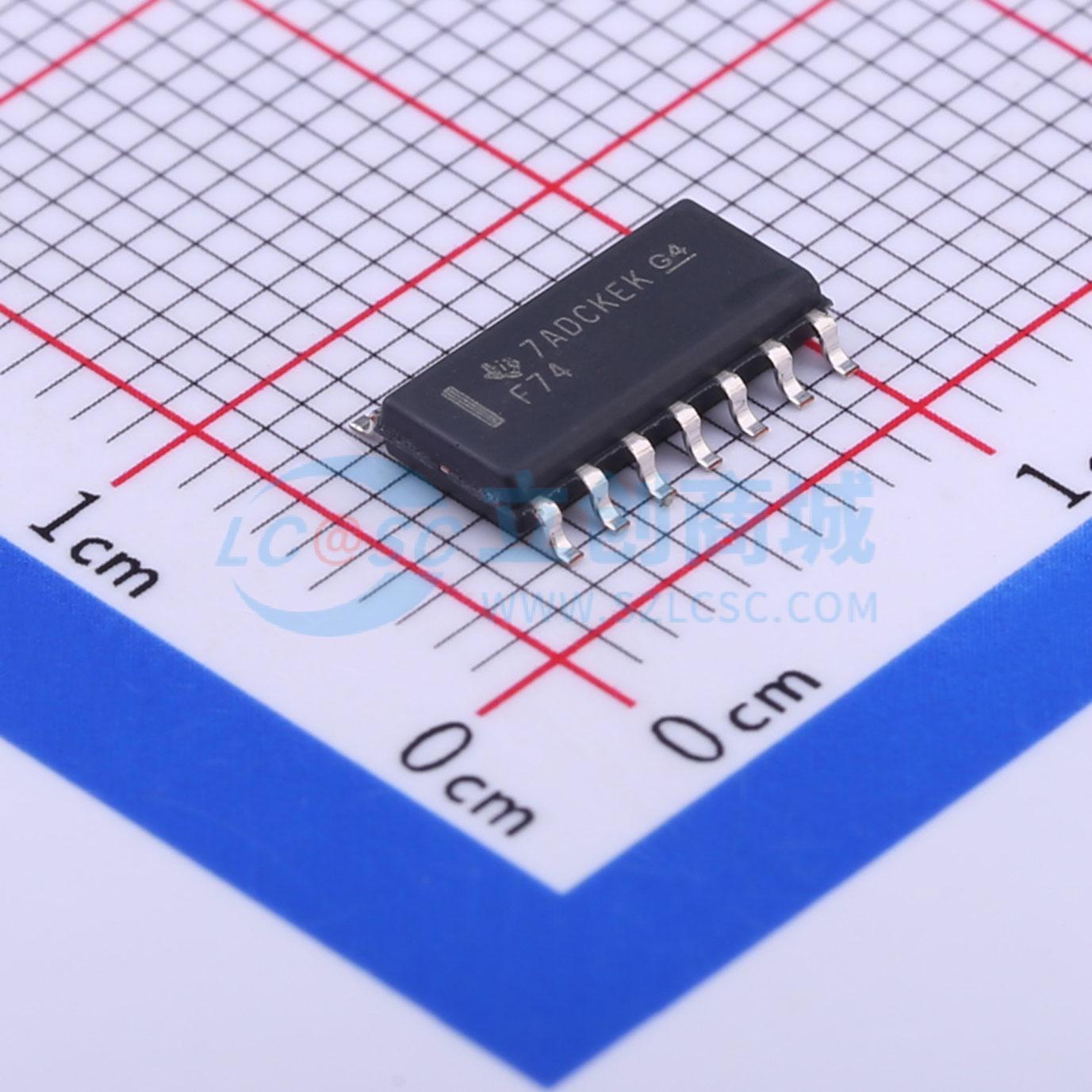 SN74F74DR SOIC-14 触发器TI (德州仪器) 全新原装 BOM配单