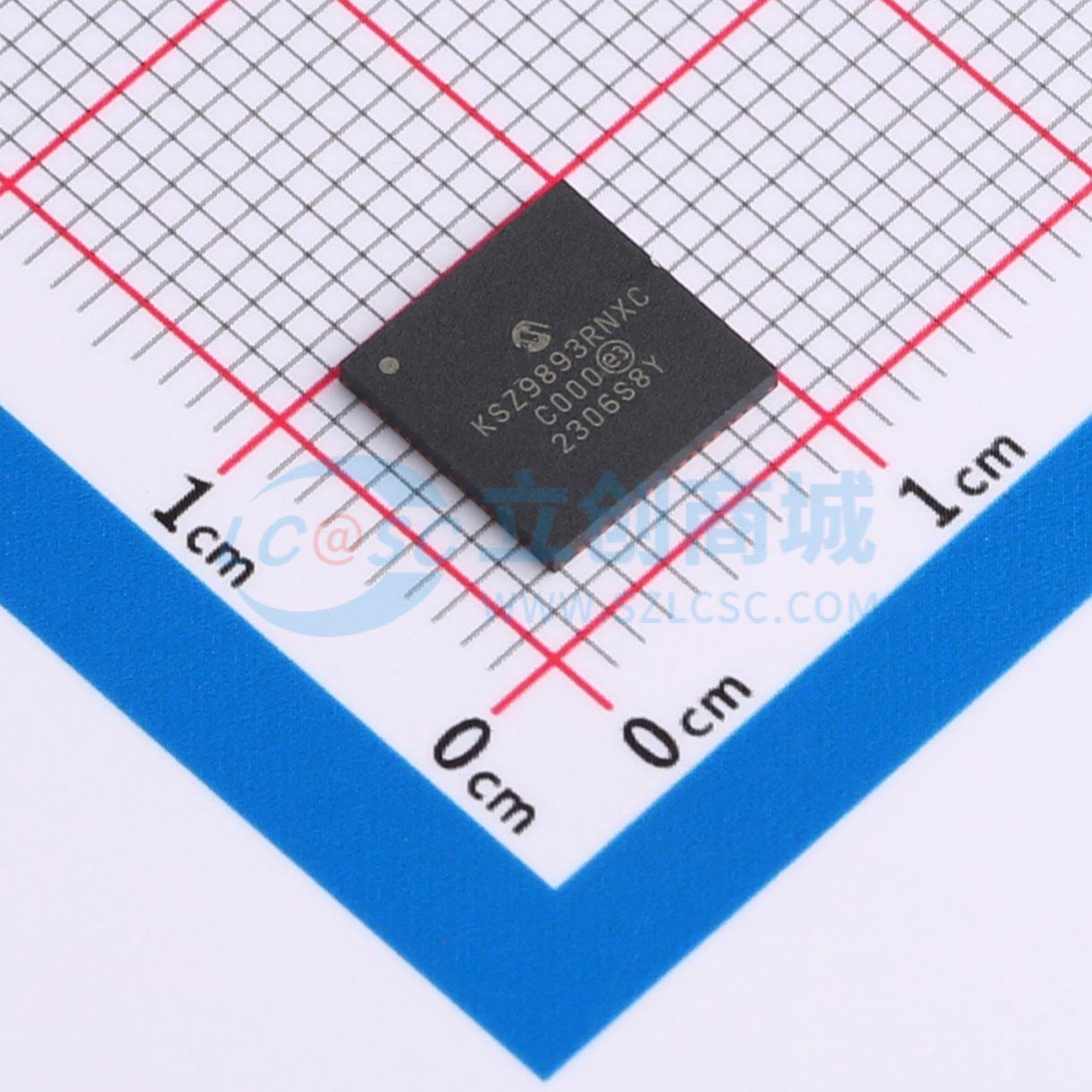 KSZ9893RNXC QFN-64-EP(8x8) 其他接口 全新原装 元器件BOM配单