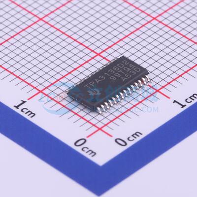 TPA3136D2PWPR HTSSOP-28-EP-4.5mm 音频功率放大器TI (德州仪器)