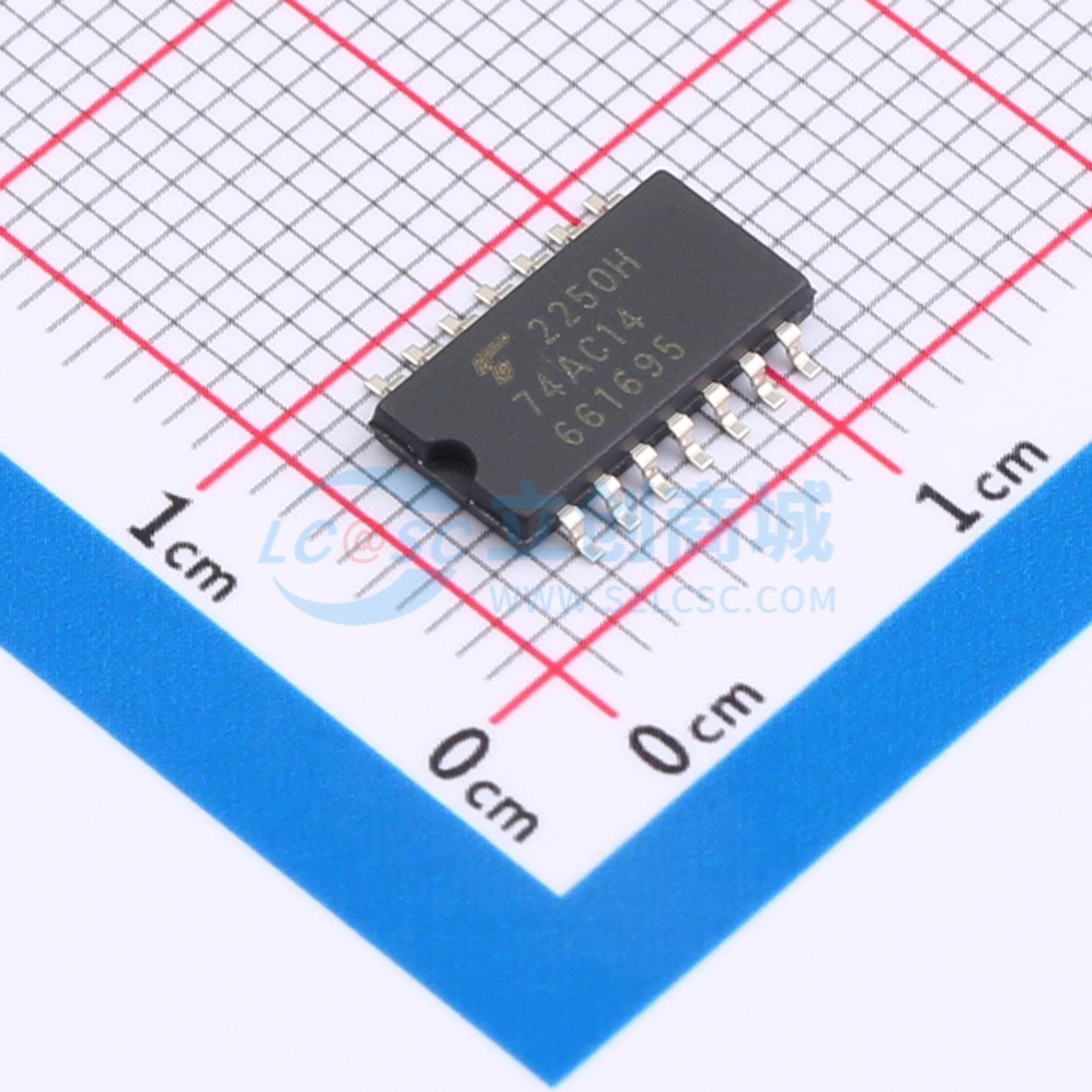 TC74AC14F(EL,F) SOIC-14-208mil 反相器 全新原装 元器件配单可