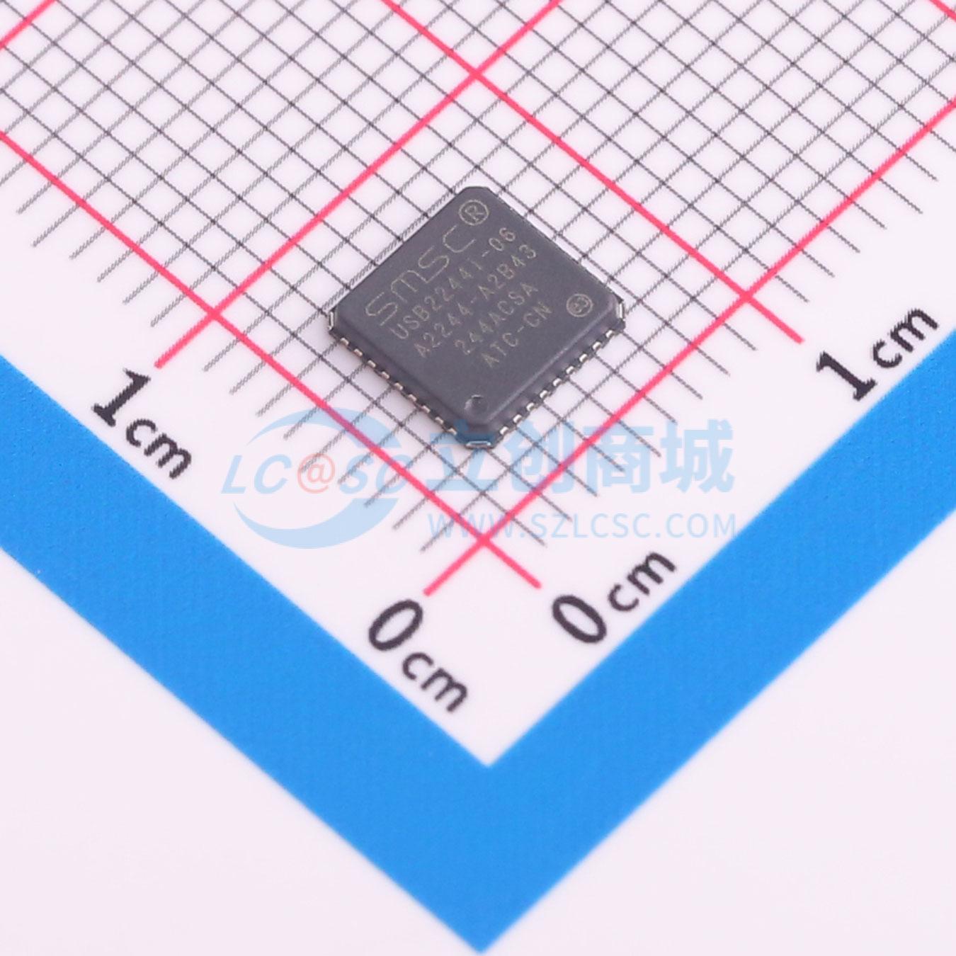 USB2244I-AEZG-06-TR QFN-36(6x6) 其他接口 全新原装 元器件BOM