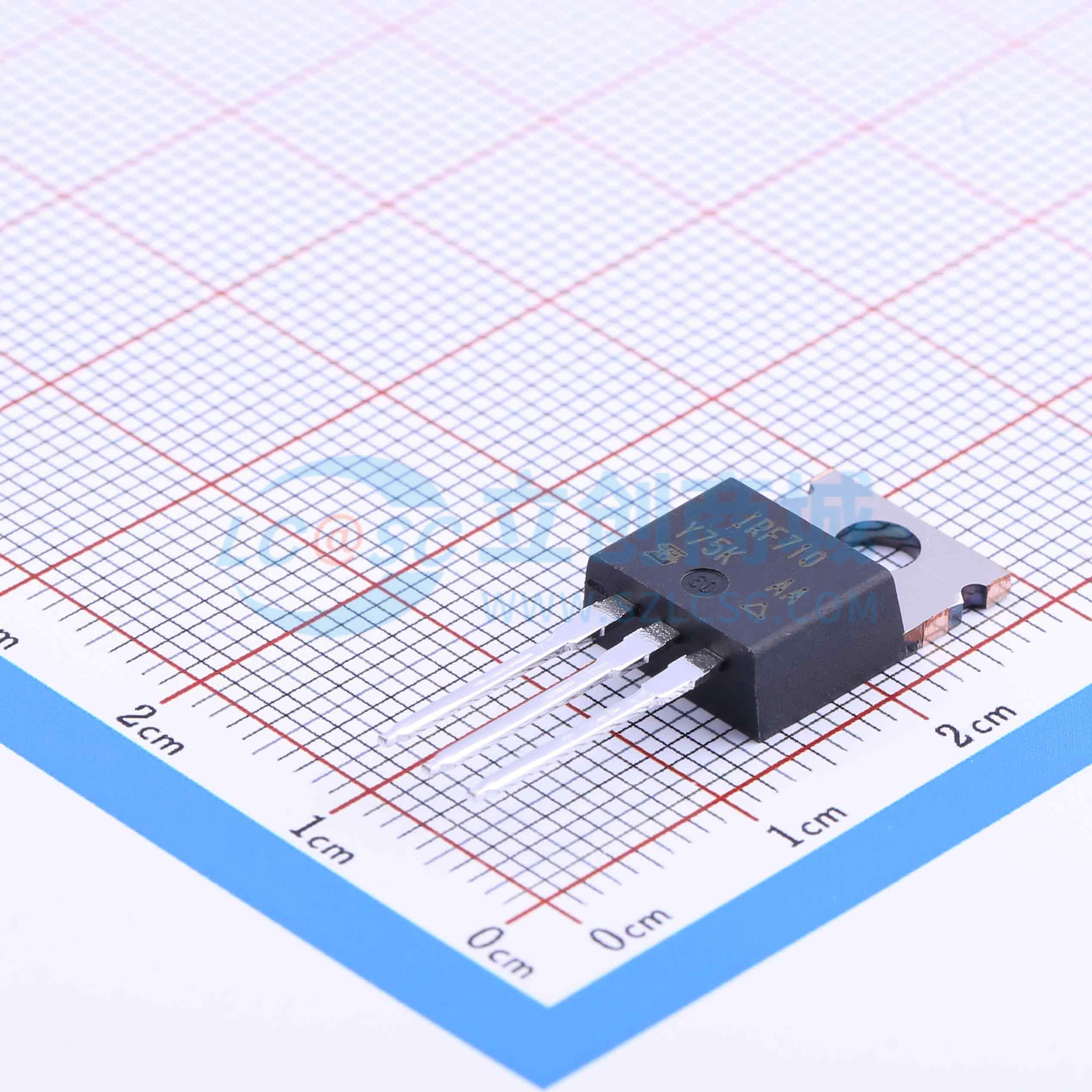 IRF710PBF TO-220AB 场效应管(MOSFET) VISHAY全新原装 元器件配