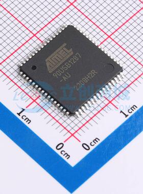 AT90USB1287-AU LQFP-64(14x14) 单片机(MCU/MPU/SOC) 全新原装