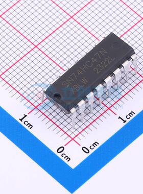 SN74HC47N(XBLW) DIP-16 LED驱动 全新原装 元器件配单可开票