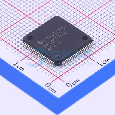 MSP430F5418IPNR LQFP-80(12x12) 单片机(MCU/MPU/SOC)TI (德州仪