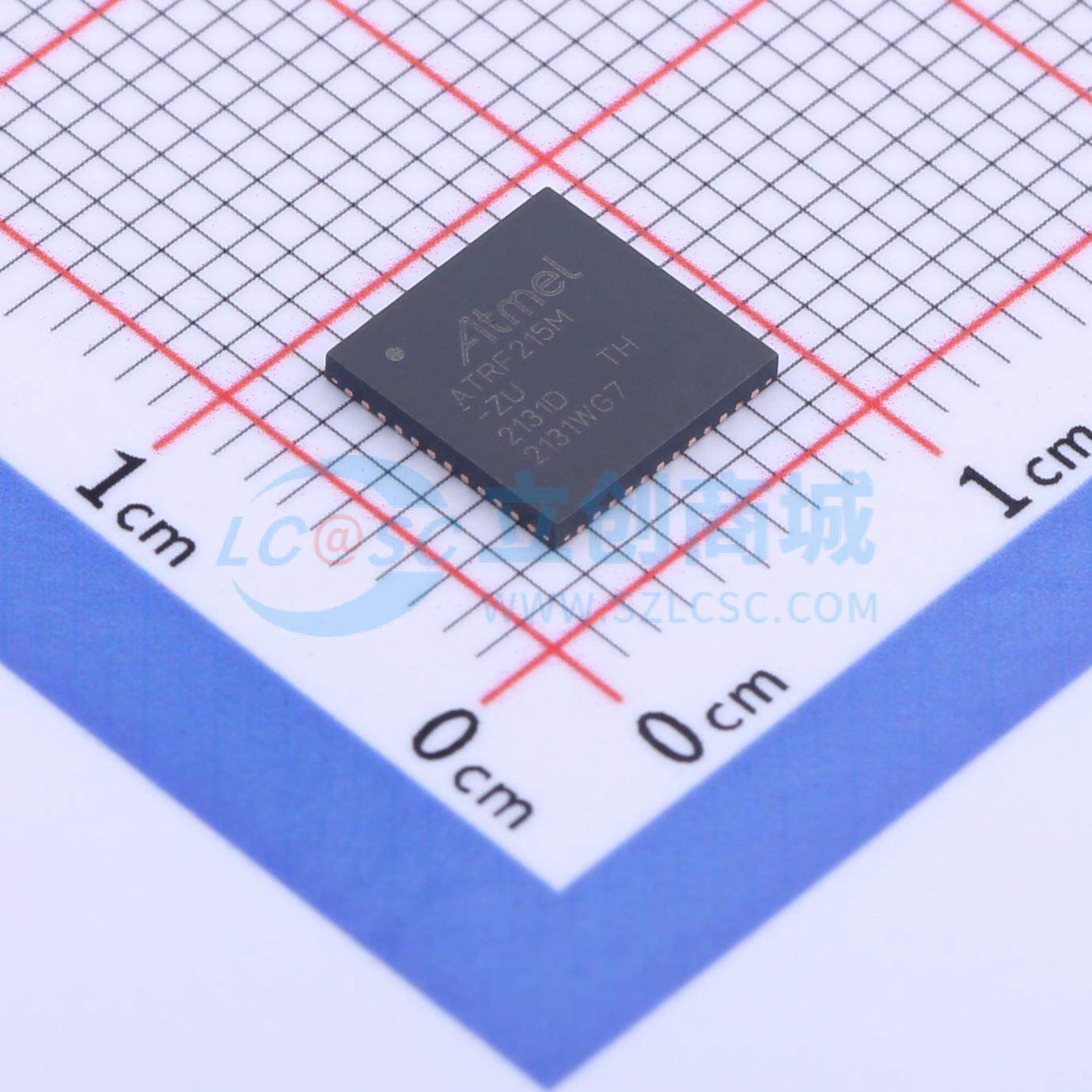 AT86RF215M-ZU VQFN-48-EP(7x7) 无线收发芯片 全新原装 元器件BO