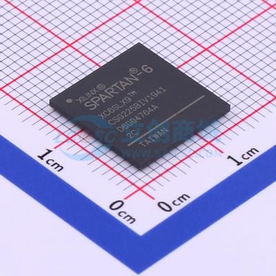 XC6SLX9-2CSG225C BGA-225 可编程逻辑器件(CPLD/FPGA) 全新原装