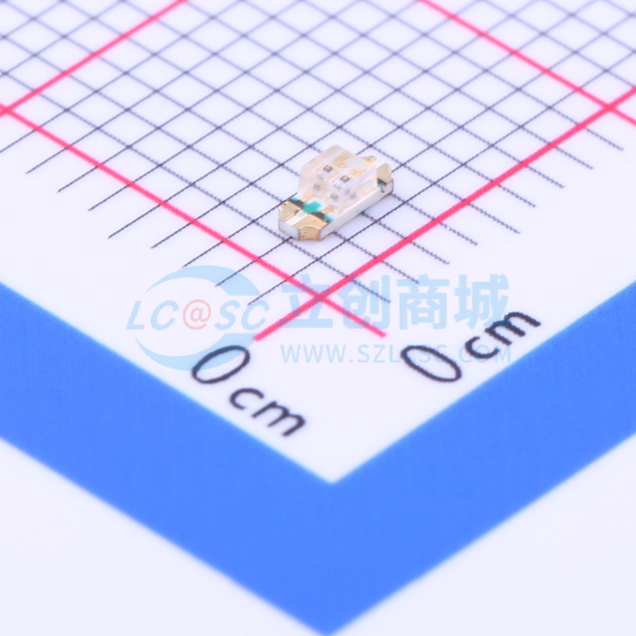 23-22B/R7G6C-D31/2A SMD,1.3x3.2mm 发光二极管/LED 亿光全新原