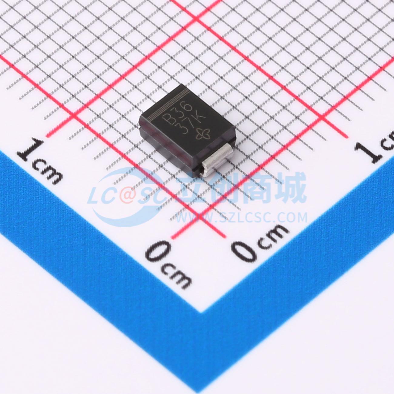 B360B-E3/5BT DO-214AA(SMB) 肖特基二极管 VISHAY全新原装 元器