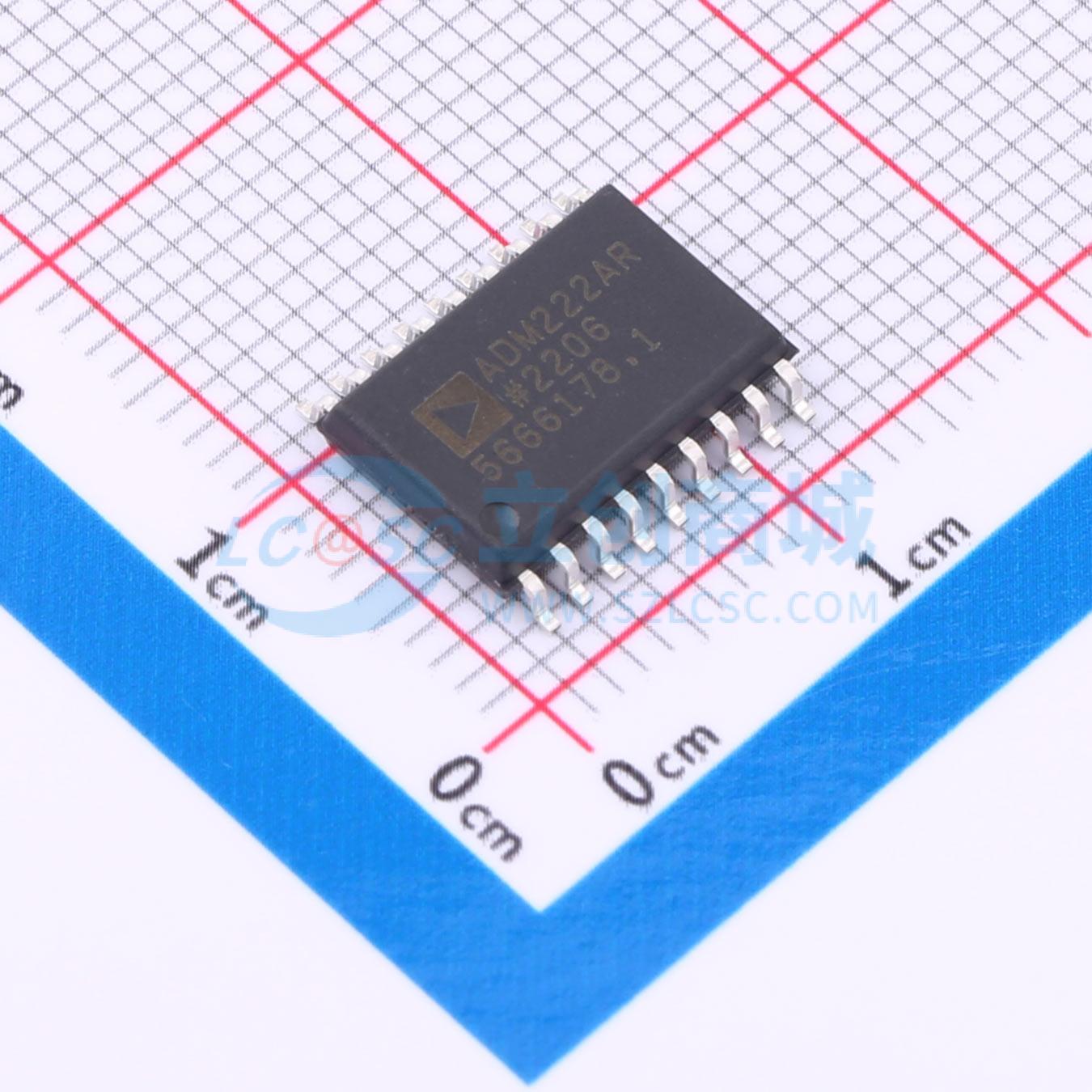 ADM222ARZ SOIC-18-300mil RS232芯片 全新进口原装 元器件BOM配
