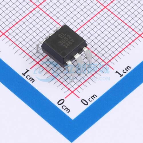EL3052M-V DIP-6 可控硅输出光耦 亿光全新原装 元器件配单可开票