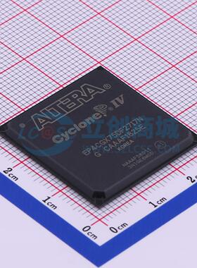 EP4CGX75DF27I7N FBGA-672 可编程逻辑器件(CPLD/FPGA) 全新原装