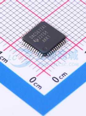 DAC5672AIPFB TQFP-48(7x7) 数模转换芯片DACTI (德州仪器) 全新