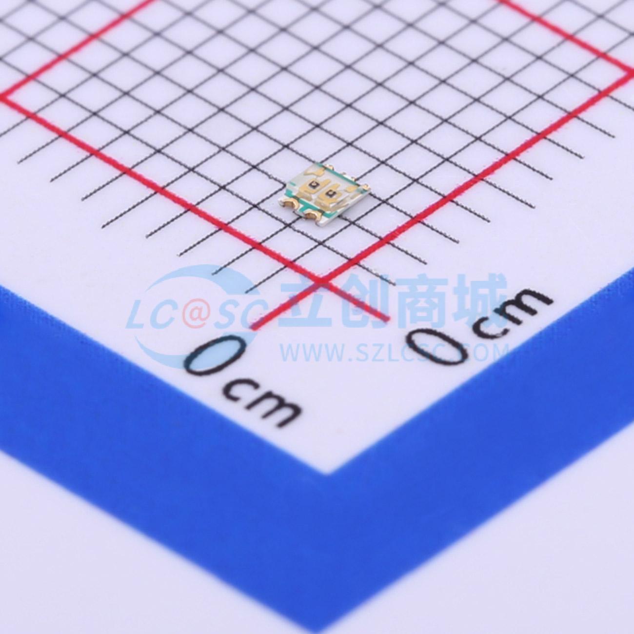 19-226/R6G7C-B02/2T SMD,1.3x1.6mm 发光二极管/LED 亿光全新原