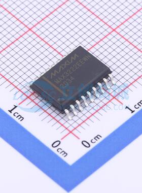 MAX3222EEWN+T SOIC-18-300mil RS232芯片 全新原装美信 元器件BO
