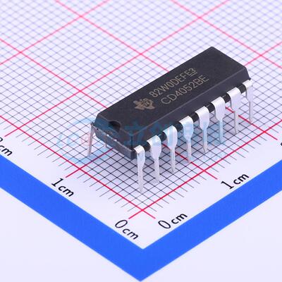 CD4052BE PDIP-16 模拟开关/多路复用器TI (德州仪器) 全新原装 B