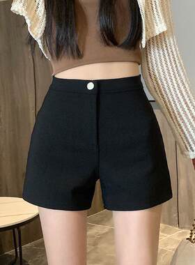 紧身穿打底字女外裤子显瘦弹力a加绒辣妹短裤秋冬季高腰打底2026