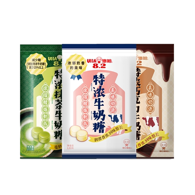 uha悠哈特浓椰子巧克力牛奶糖